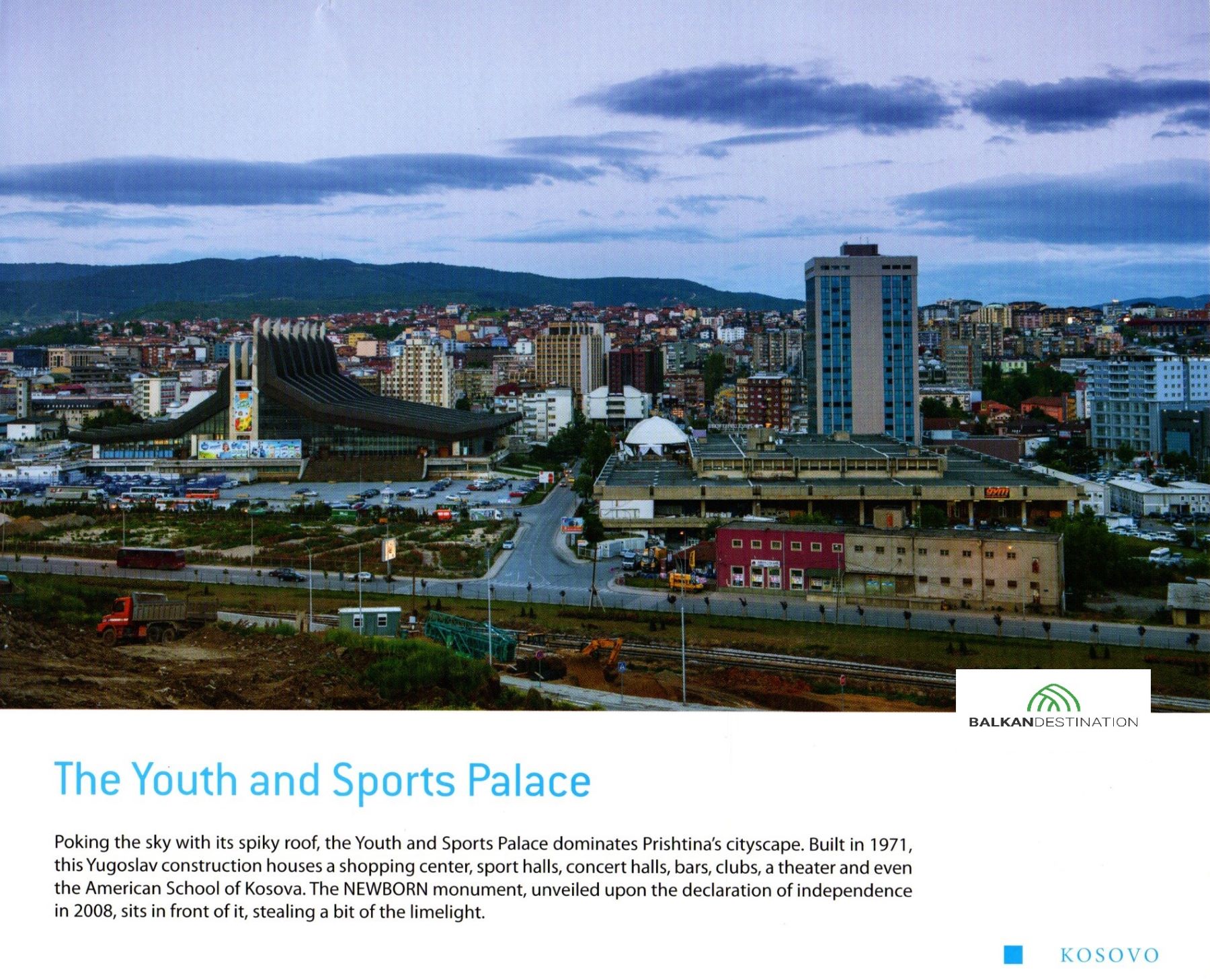 Youth and Sports Center Pristina balkandestination