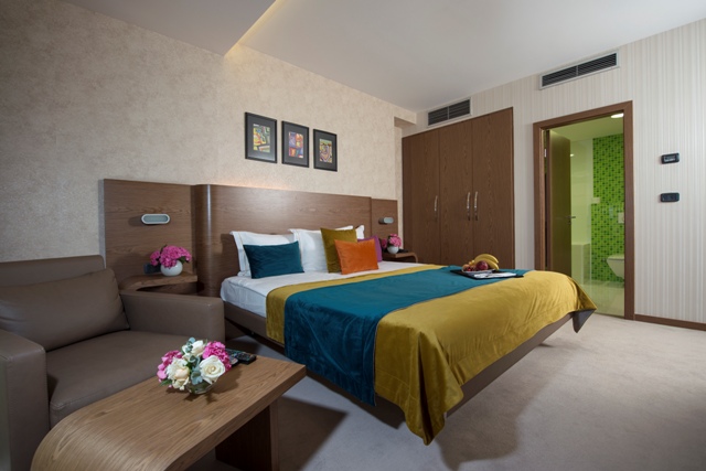 Emerald Pristina Kosovo junior suite room view 1